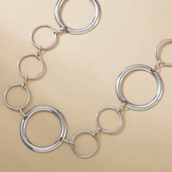 O Ring Link Metal Chain Belt! - Picture 2 of 3